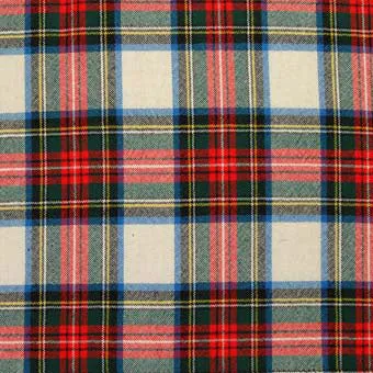 100% Wool Tartan Bow Tie - Stewart Dress Modern