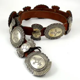 1980s Concha Belt