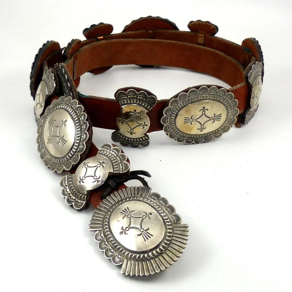 1980s Concha Belt