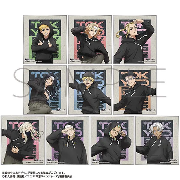 (1BOX=10)(Goods - Art Board) TV Anime Tokyo Revengers Mini Art Board Collection Break Dance