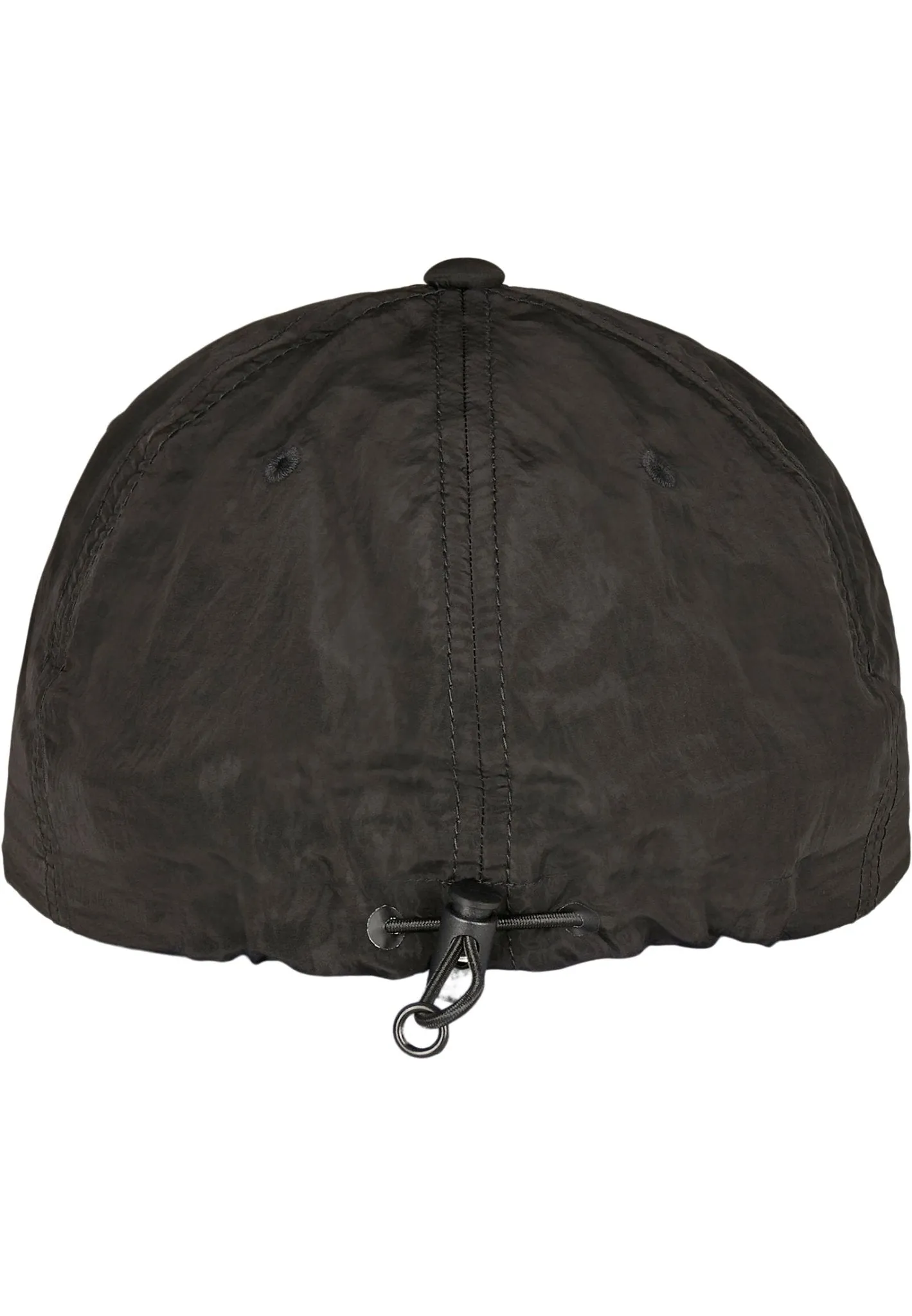 Adjustable Nylon Cap - Black