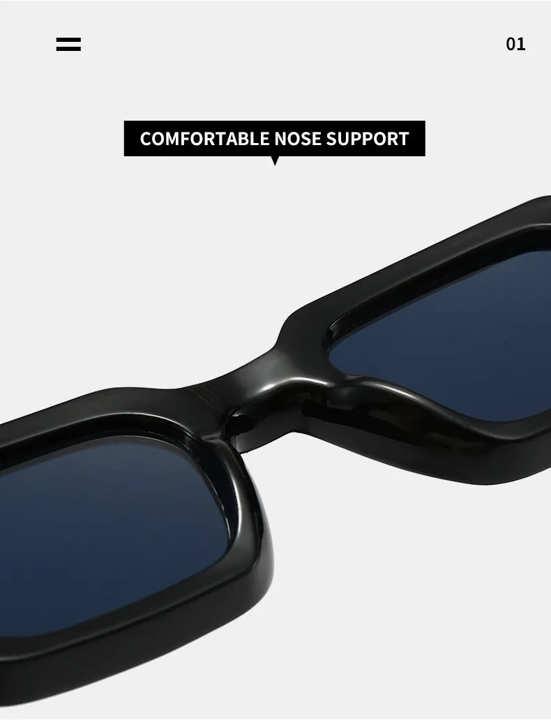 Adonis Unisex Glasses - Black/Yellow