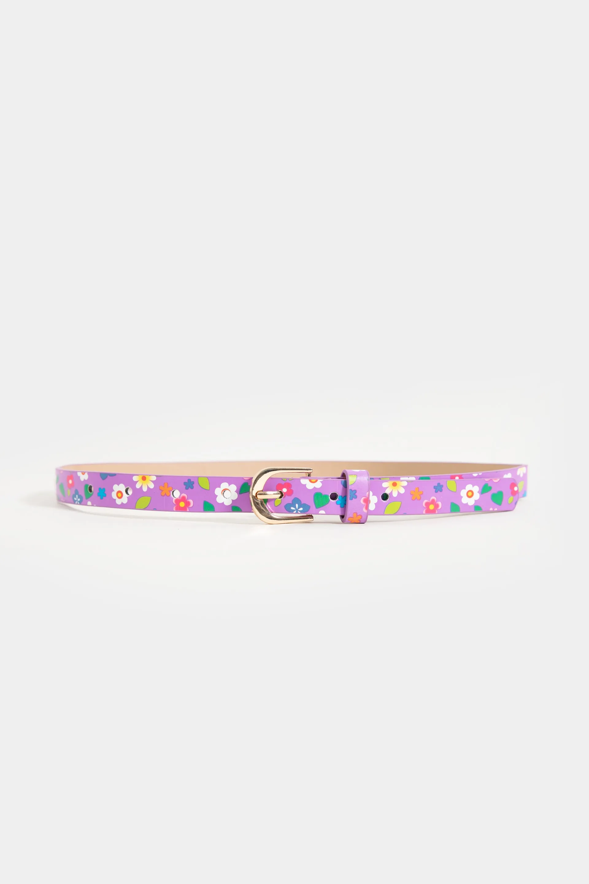 All-Over Floral Faux Leather BELT