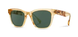 Ankeny Acetate Sunglasses | Butter Mushroom | G15 Polarized | Shwood