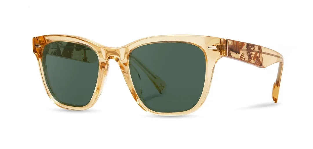 Ankeny Acetate Sunglasses | Butter Mushroom | G15 Polarized | Shwood