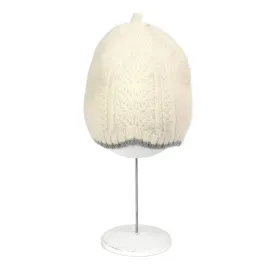 Anne-Claire Petit Lizzy Hat Knitted Lambwool Natural