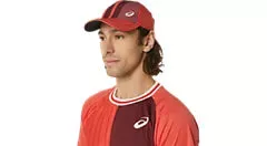 Asics Graphic Cap Red Snapper