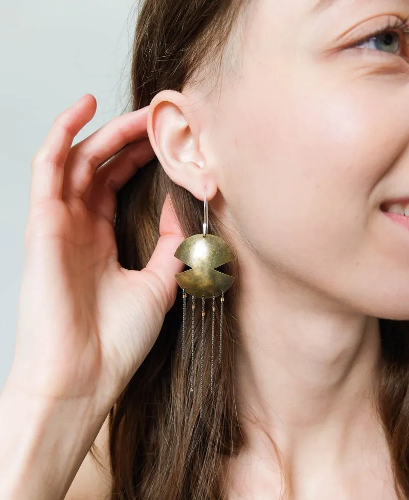 Aztec Dreamcatcher earrings