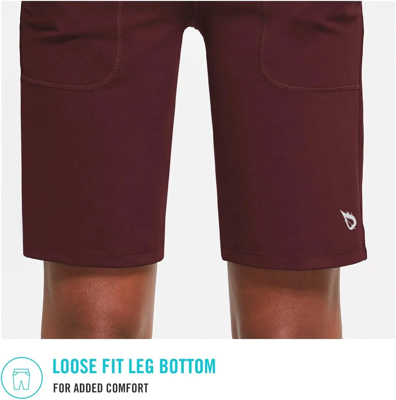 baleaf Women's Bermuda Long Shorts 10" Knee Length High Rise Athletic Shorts Pull On Workout Walking Golf Running Summer