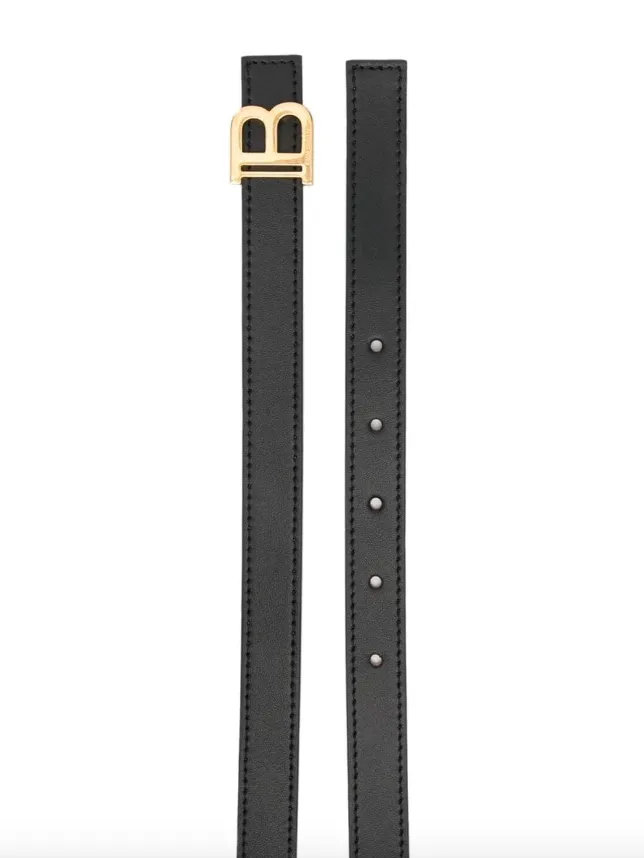 Balmain B-Belt 2cm in leather