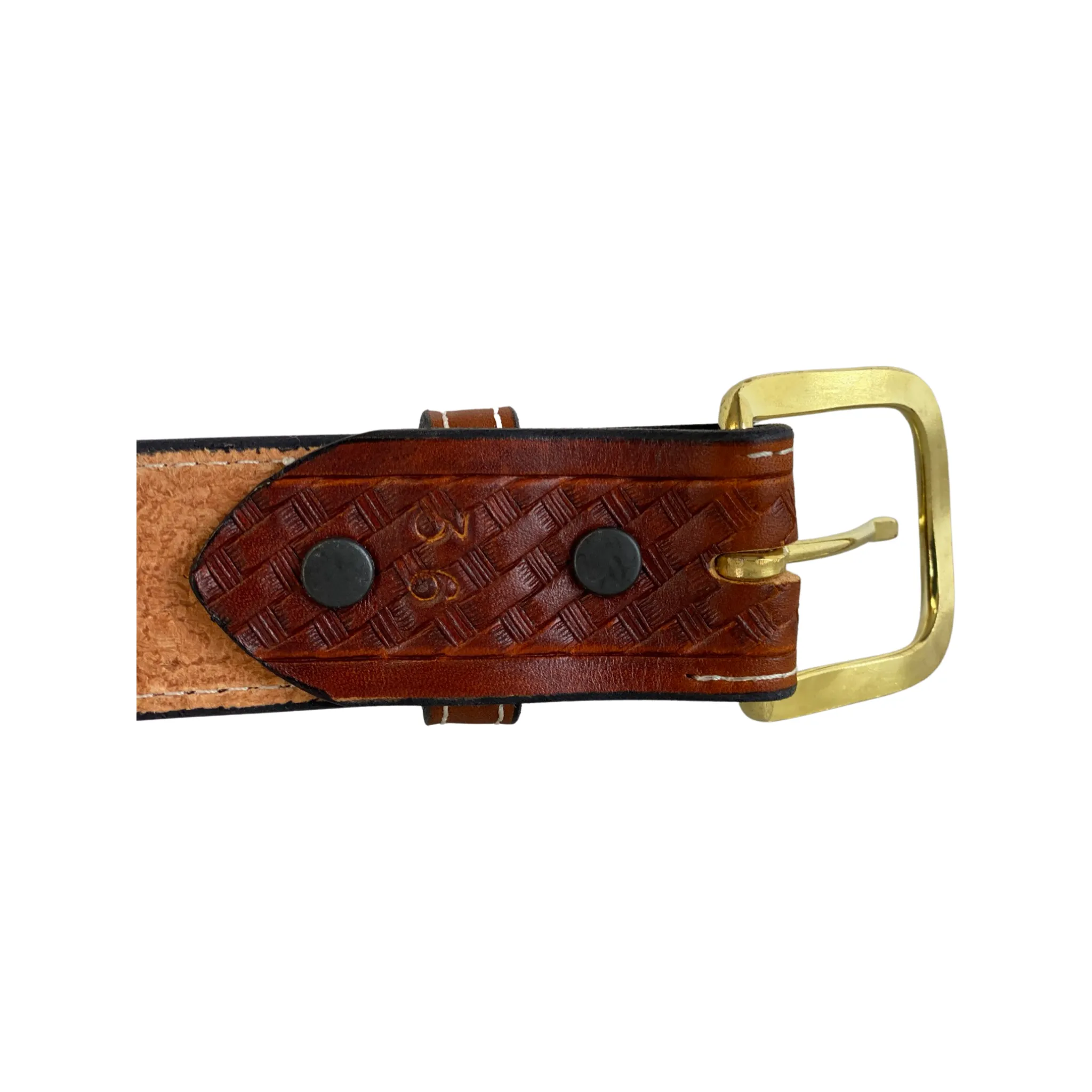 Basket Weave Belt by Baker's Boots