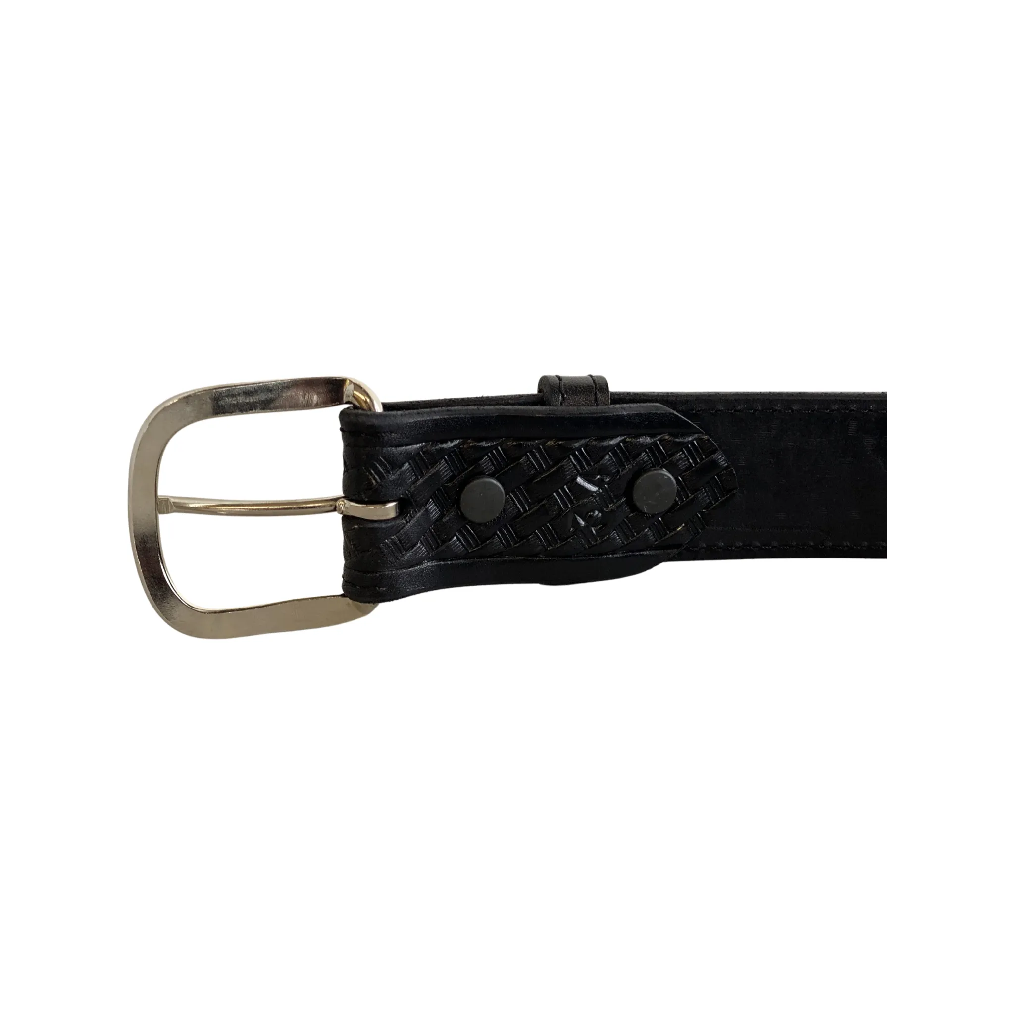 Basket Weave Belt by Baker's Boots
