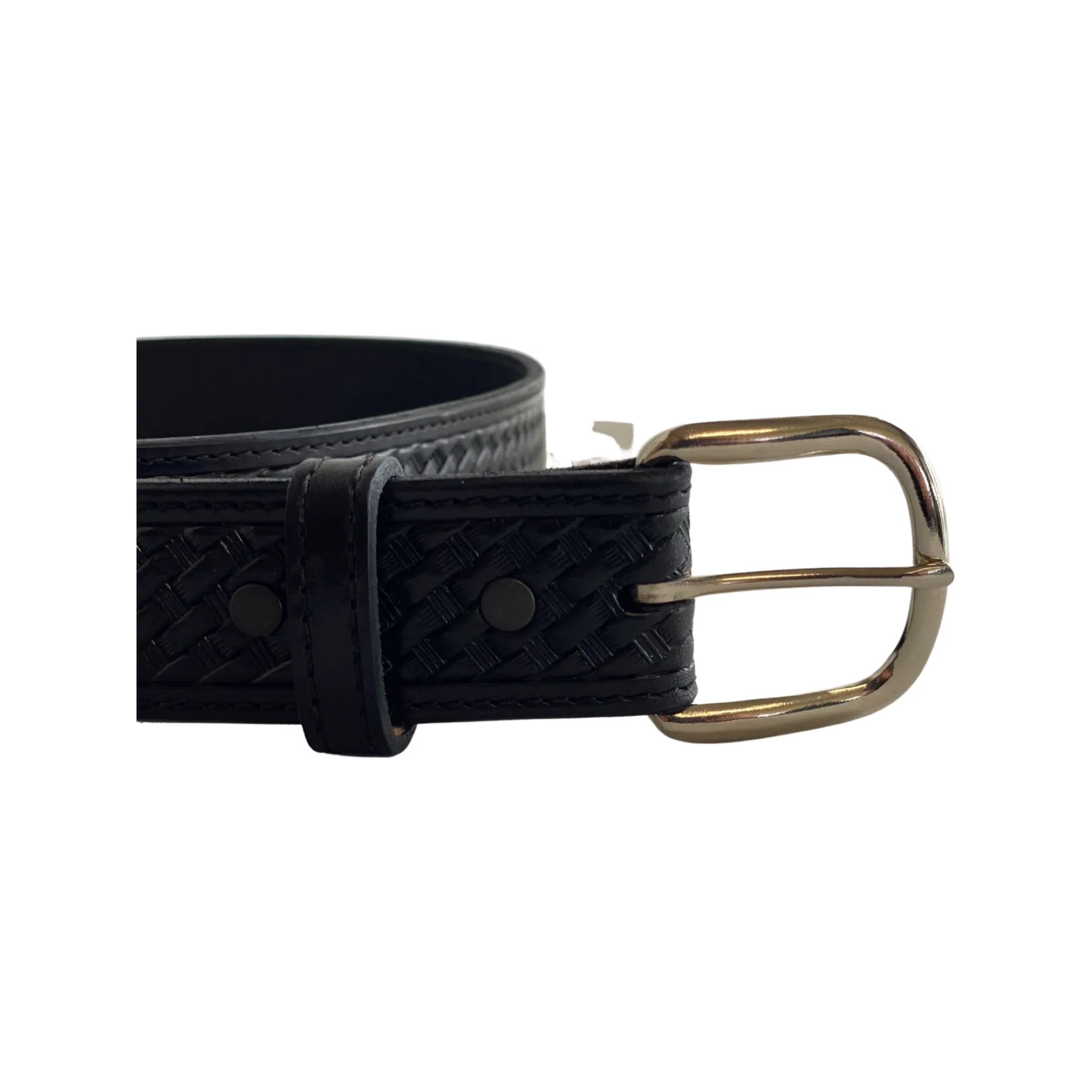 Basket Weave Belt by Baker's Boots