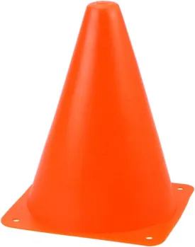 BESPORTBLE 12 Pcs Football Training Cones Boys and Girls Play Outdoor Sports Games Obstacle Course Made of Plastic for Boys and Girls and Adults