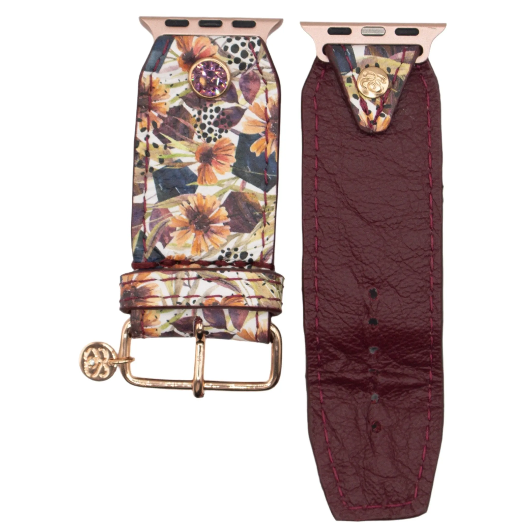 BLESSING BAND - Luxe Autumn Flowers Sivella Watchband