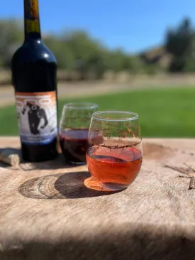Blue Mountain Brands Stemless Wine Glasses