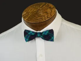 Boy's Bow Tie 20907 Green/Navy Plaid