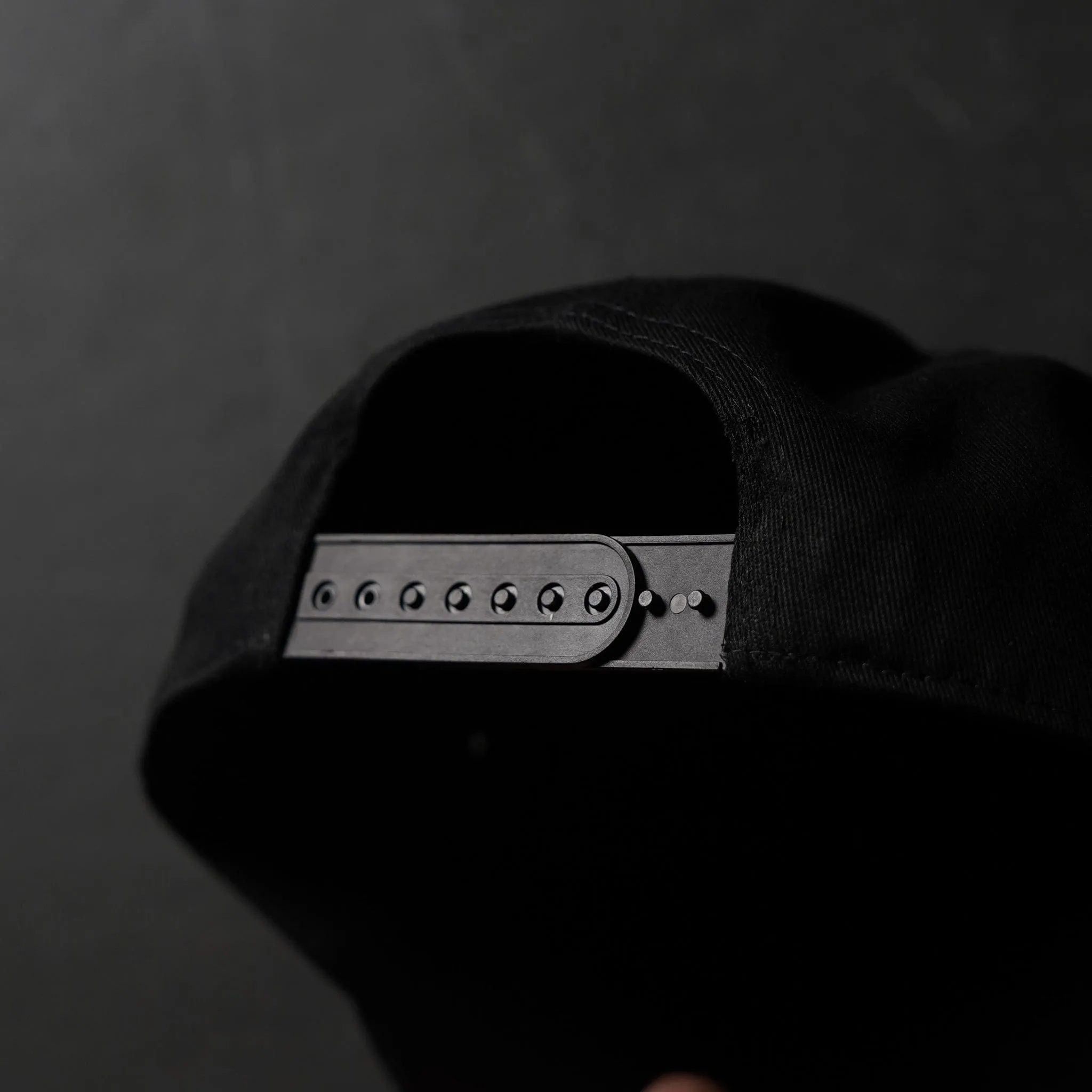 Bullstrap Men's Black EYJ Badge Hat