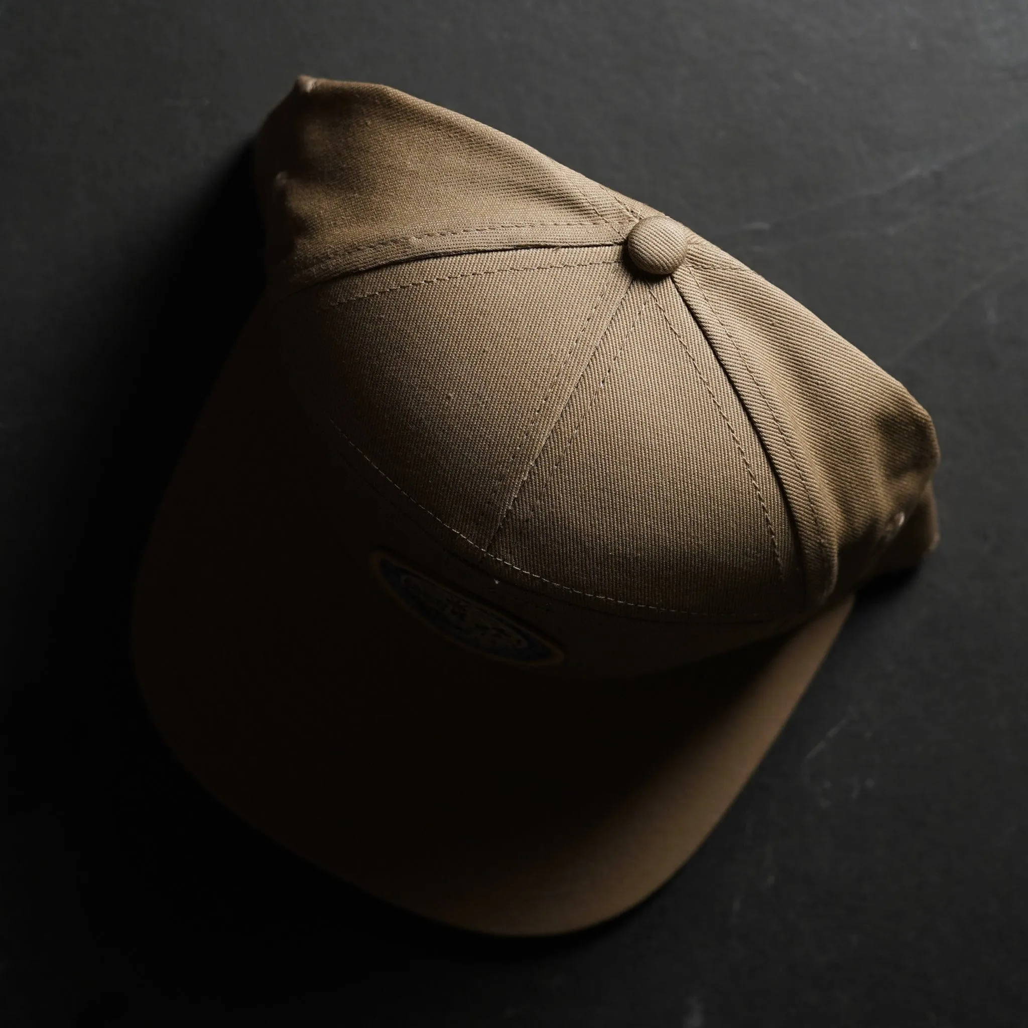 Bullstrap Men's Tan EYJ Badge Hat