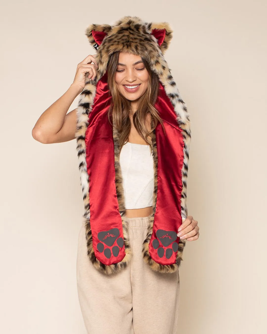 Cheetah Collector Edition Faux Fur Hood | Women's