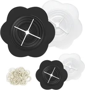 Cinch Clips for Women Clothing  2 Clear & 2 Black | Adjustable Waist Cinch Clips for Dresses, Blouses & Tops | Versatile Concealed Design, Comfortable Fit, Fashionable & Easy to Wear Clips