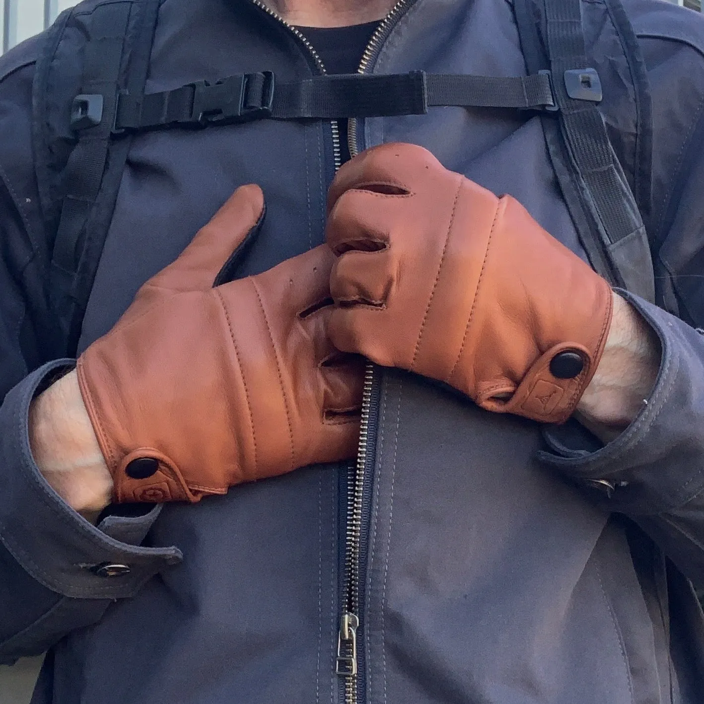 Cognac/Black TAD Collaborative Cortex Gloves
