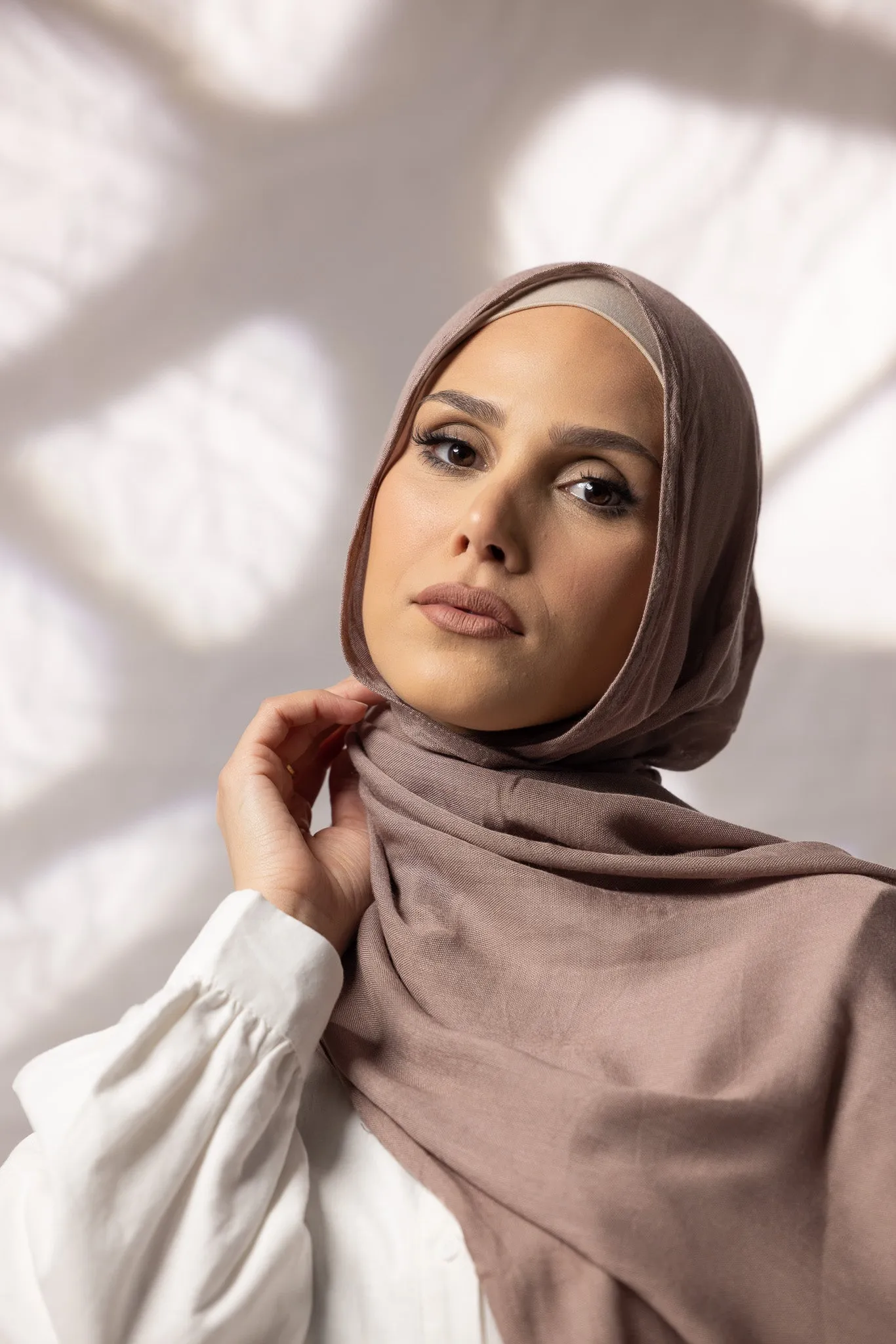 Cotton Modal Shawls - Shades of Dark Nude