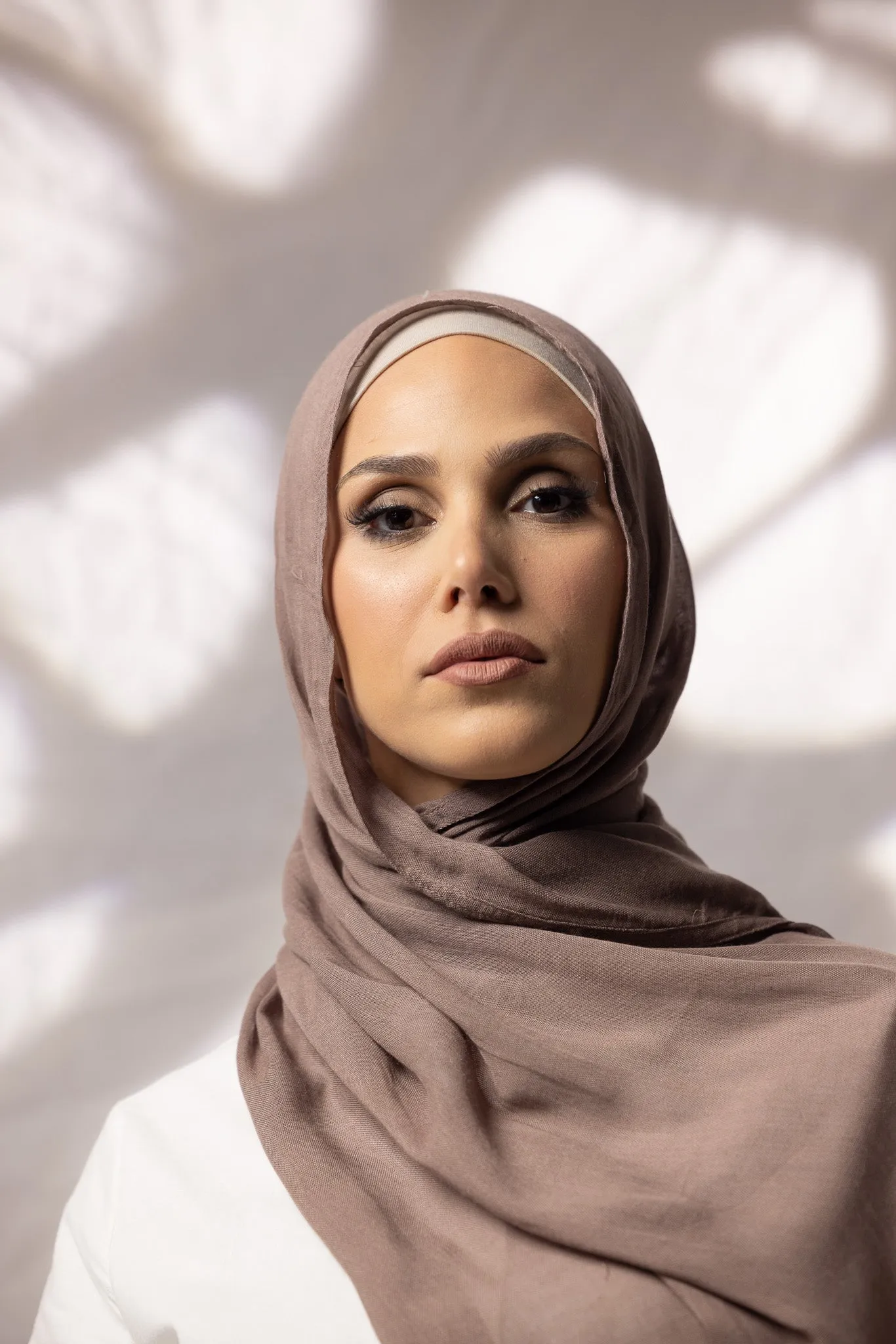 Cotton Modal Shawls - Shades of Dark Nude