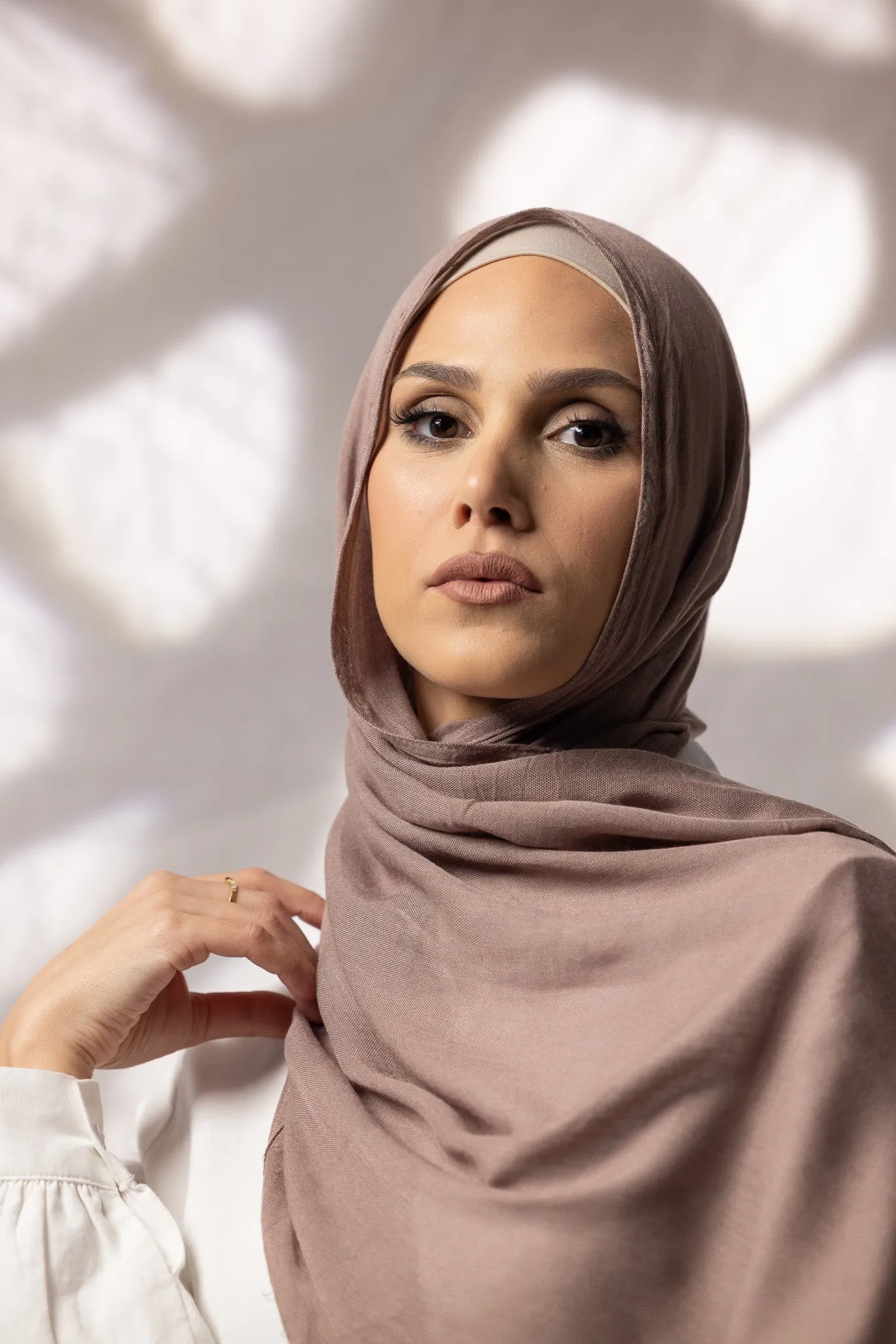 Cotton Modal Shawls - Shades of Dark Nude