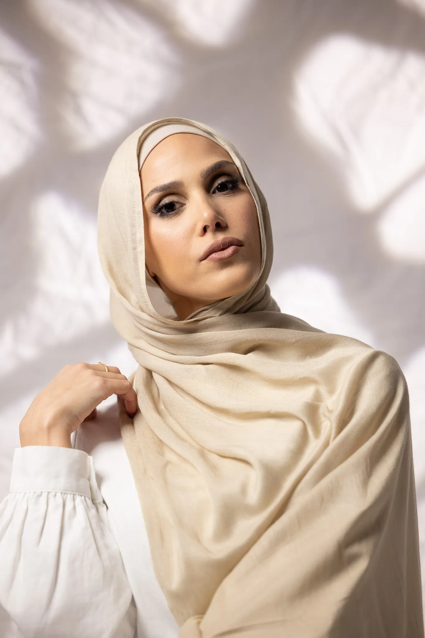 Cotton Modal Shawls - Shades of Light Nude