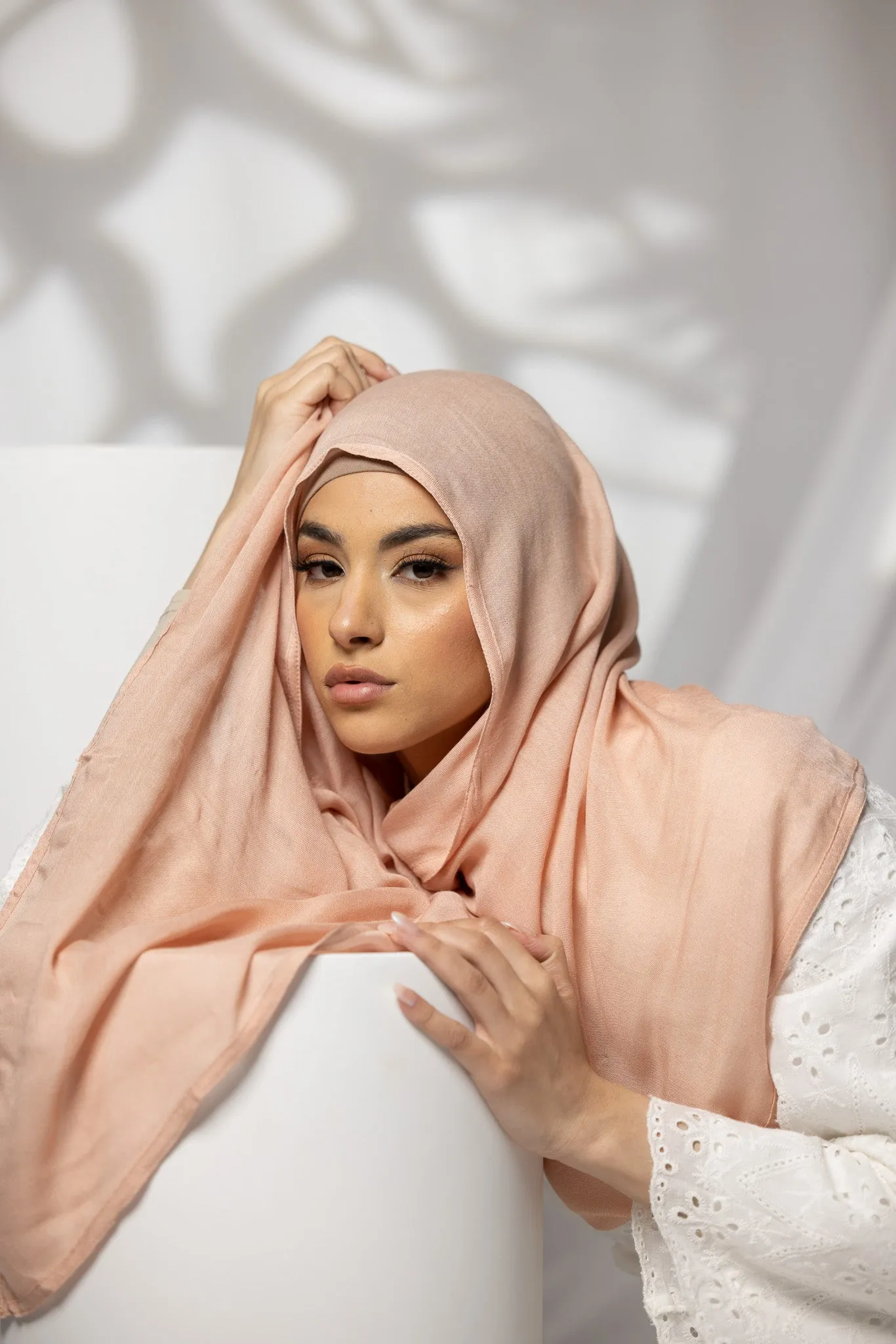 Cotton Modal Shawls - Shades of Light Nude