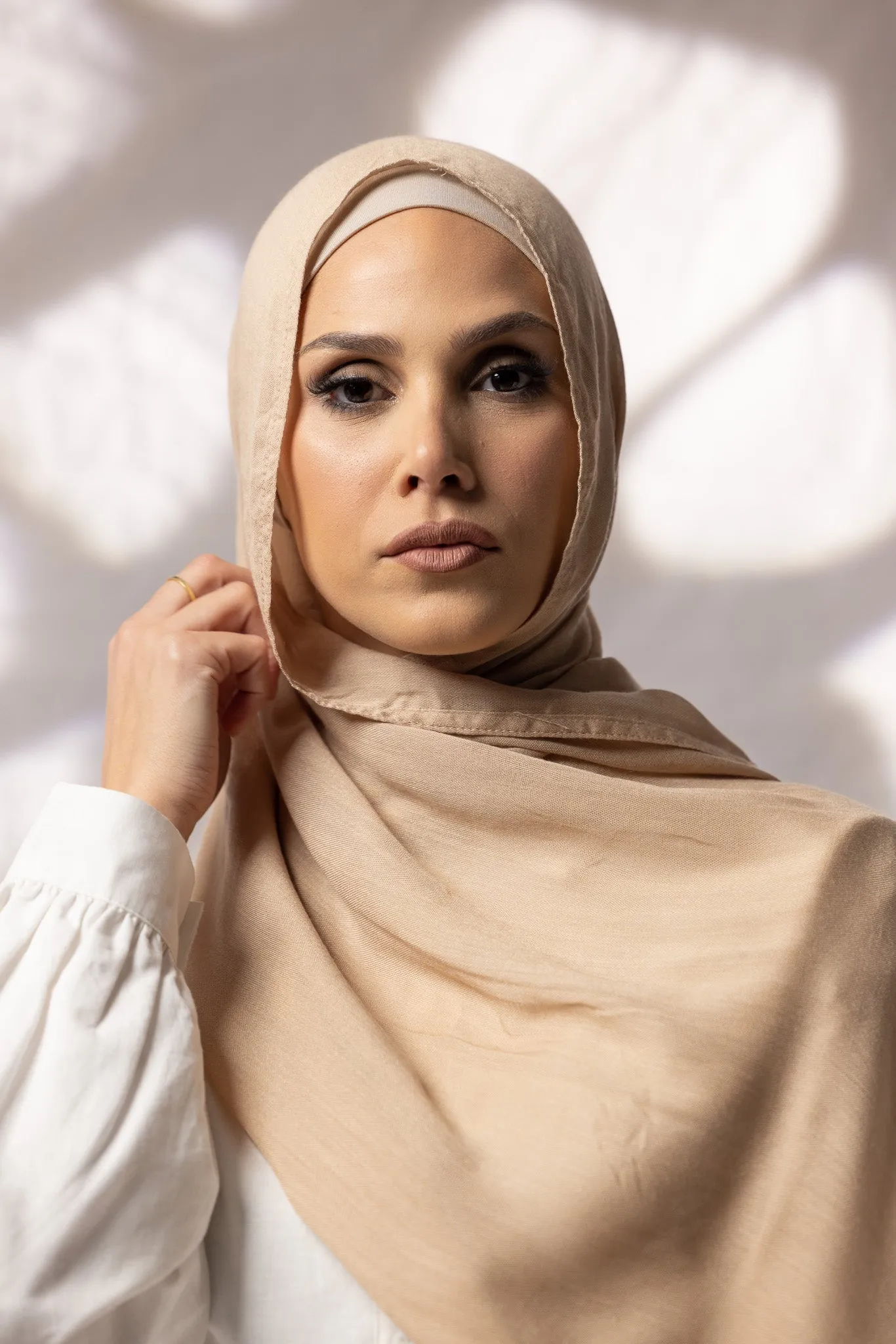 Cotton Modal Shawls - Shades of Light Nude