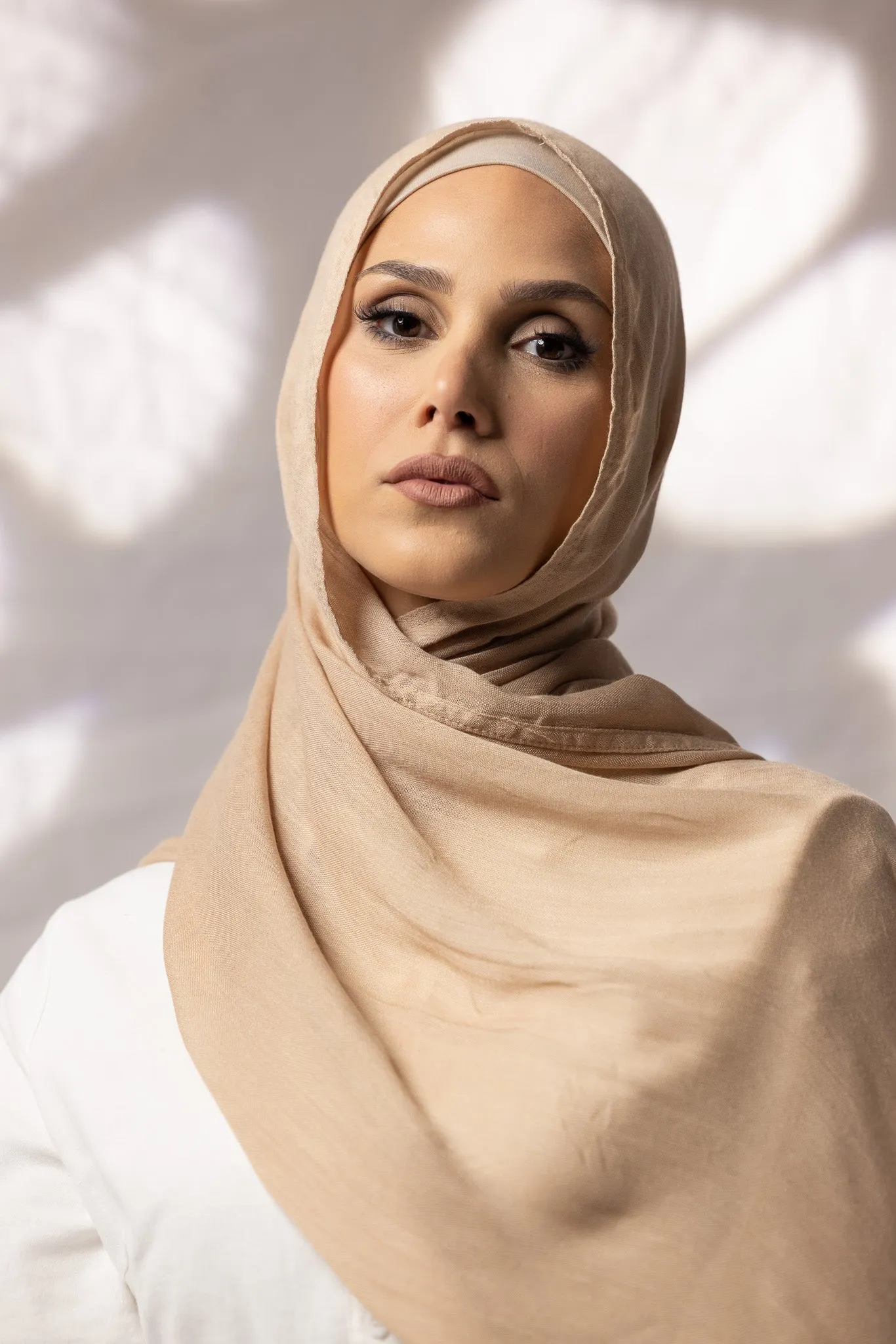 Cotton Modal Shawls - Shades of Light Nude