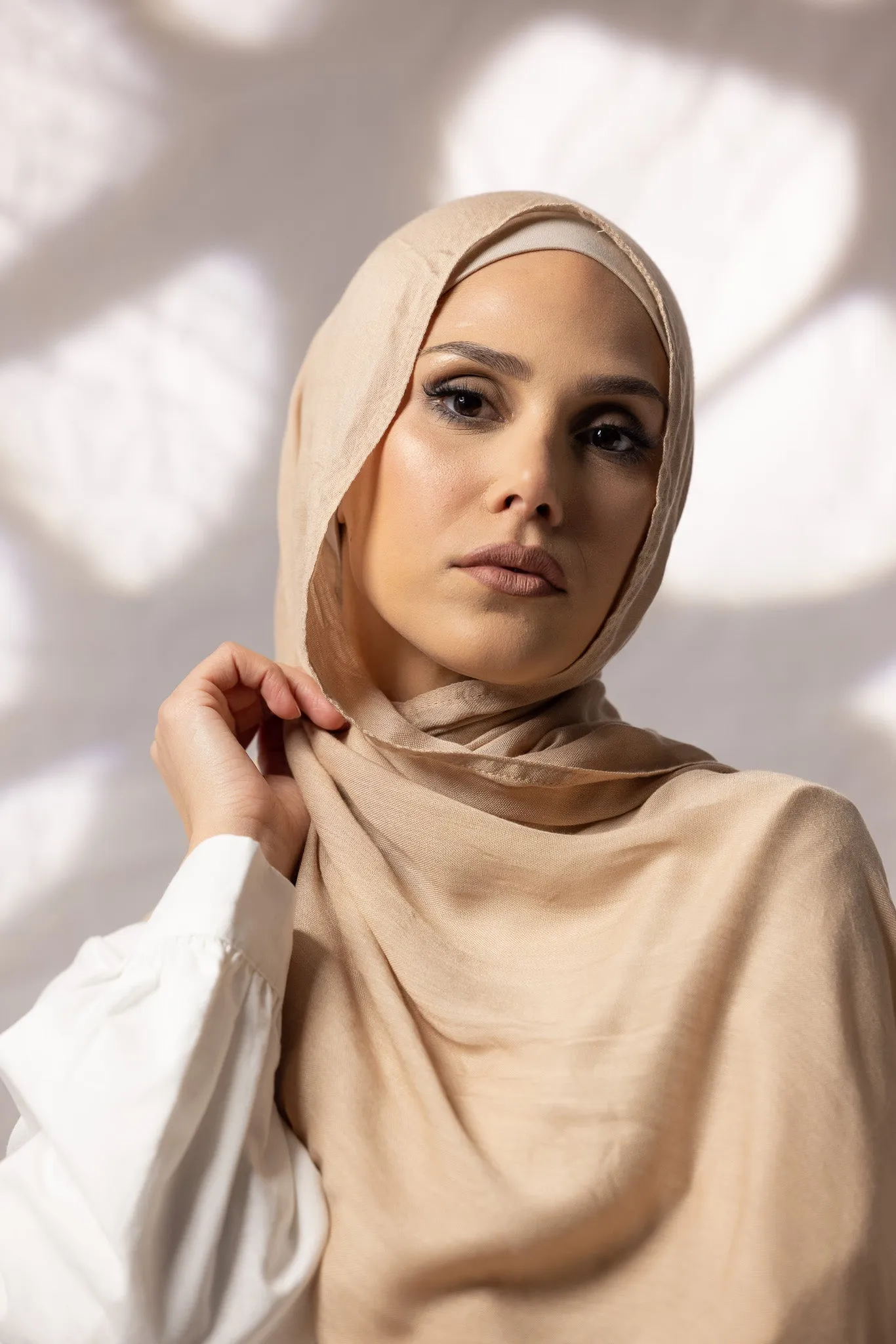 Cotton Modal Shawls - Shades of Light Nude