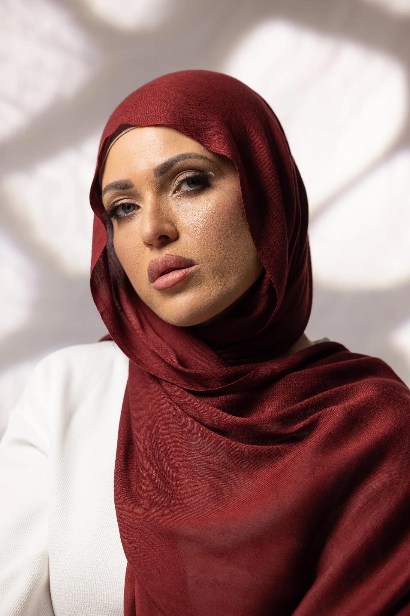 Cotton Modal Shawls - Shades of Red