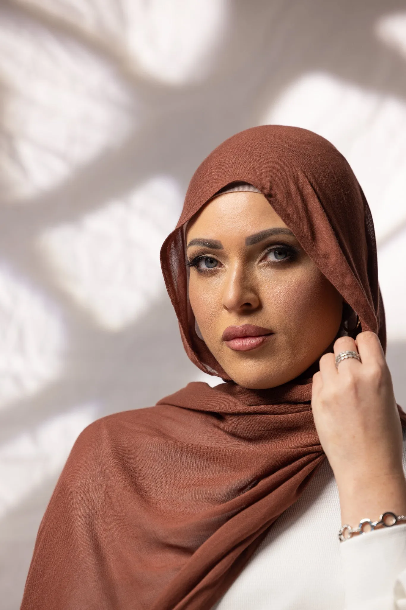 Cotton Modal Shawls - Shades of Red