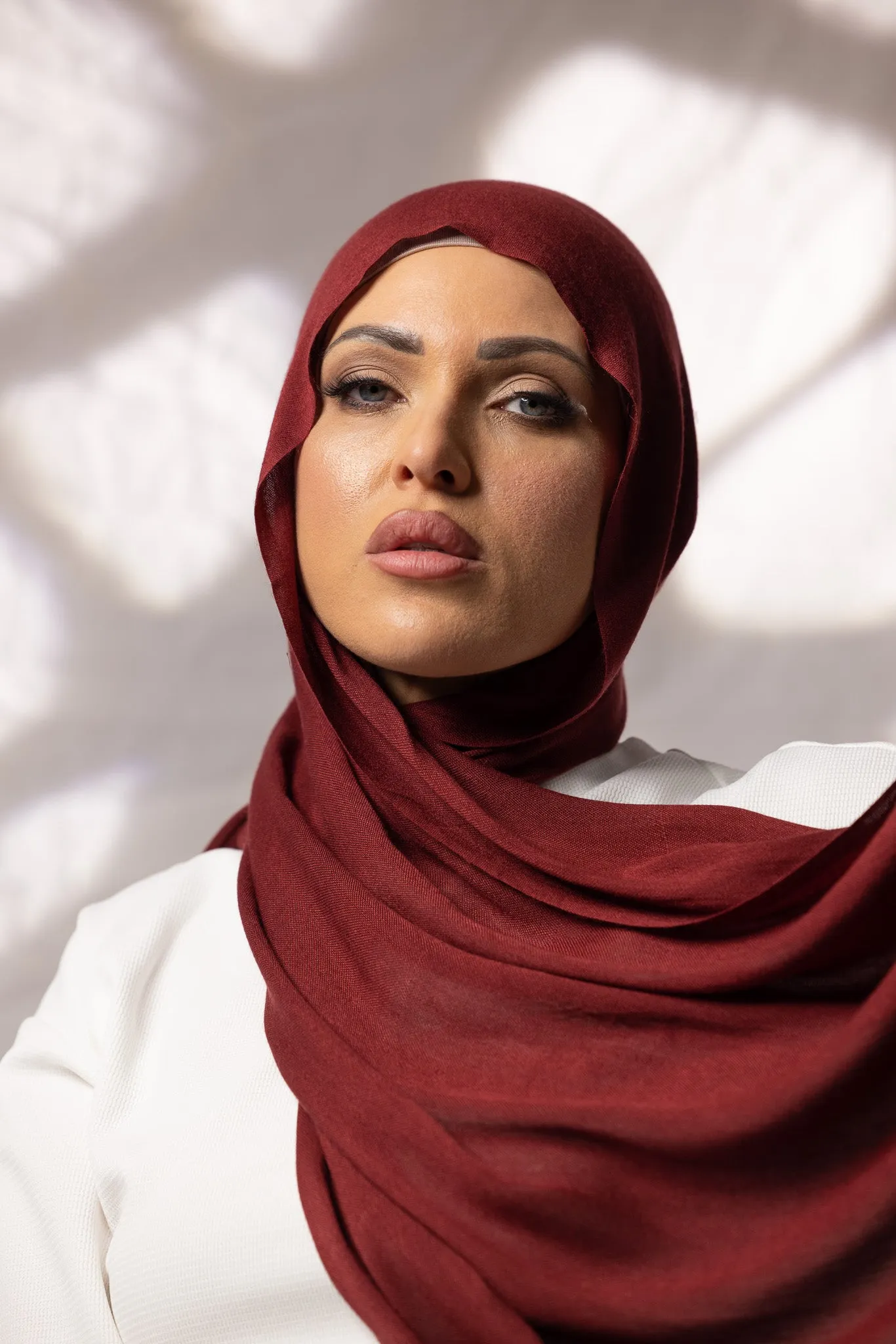 Cotton Modal Shawls - Shades of Red