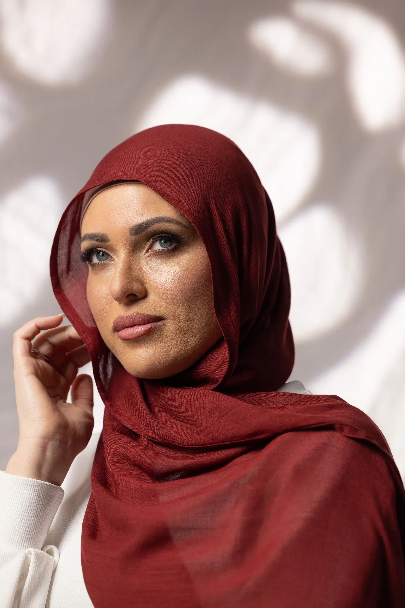 Cotton Modal Shawls - Shades of Red