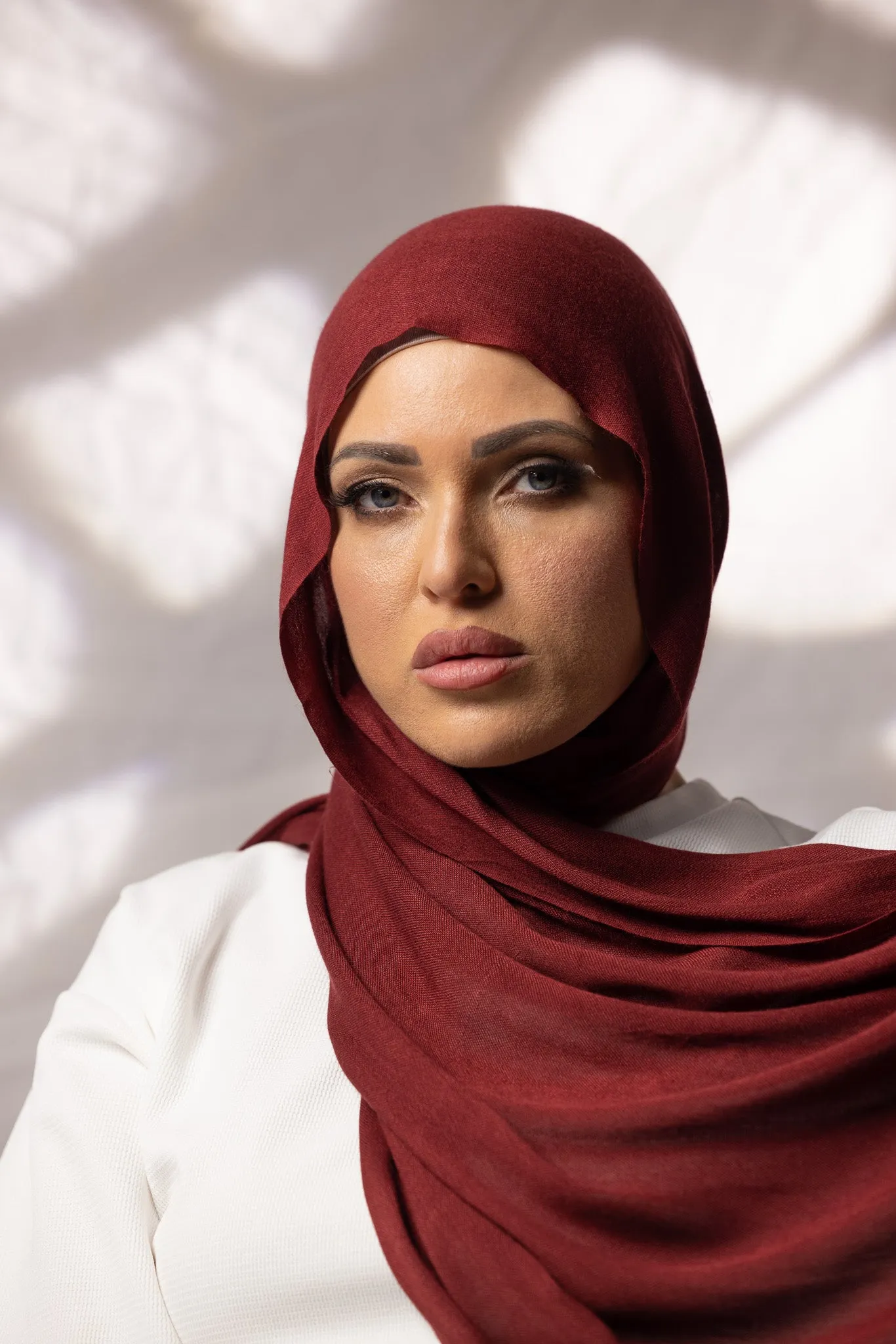 Cotton Modal Shawls - Shades of Red