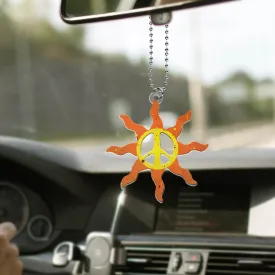 Custom shape 2-sided Acrylic Car Hanging Ornament