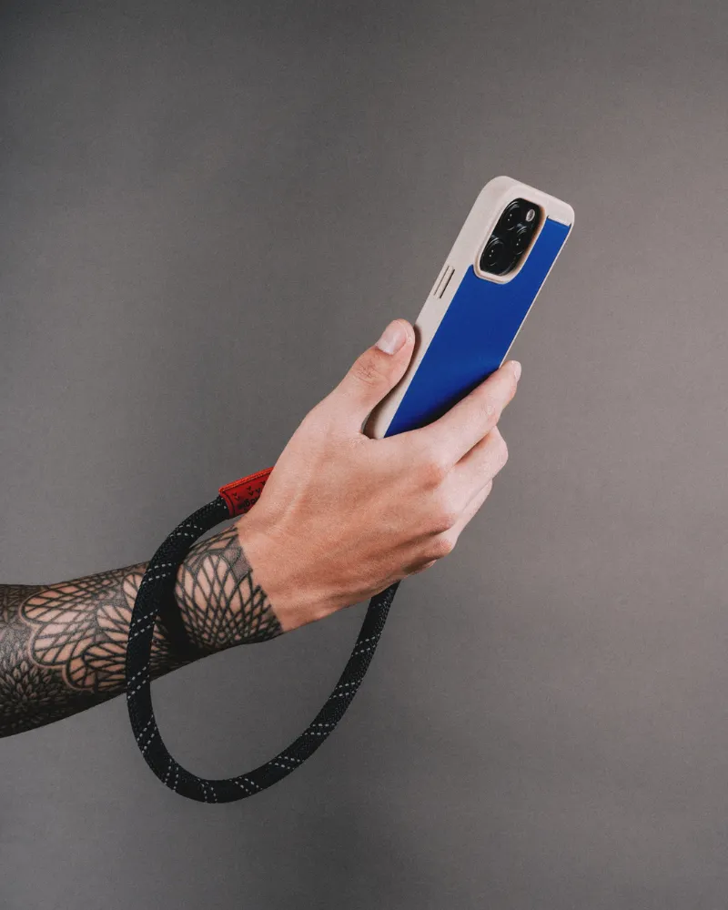Dolomites Phone Case / Teal / 8.0mm Wrist Strap Army Green