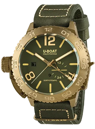 Doppiptempo Bronze Green 46mm Ref. 9088