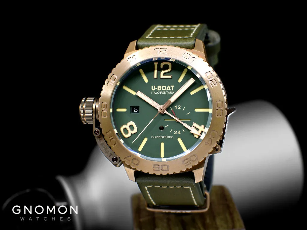 Doppiptempo Bronze Green 46mm Ref. 9088