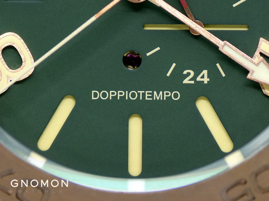 Doppiptempo Bronze Green 46mm Ref. 9088