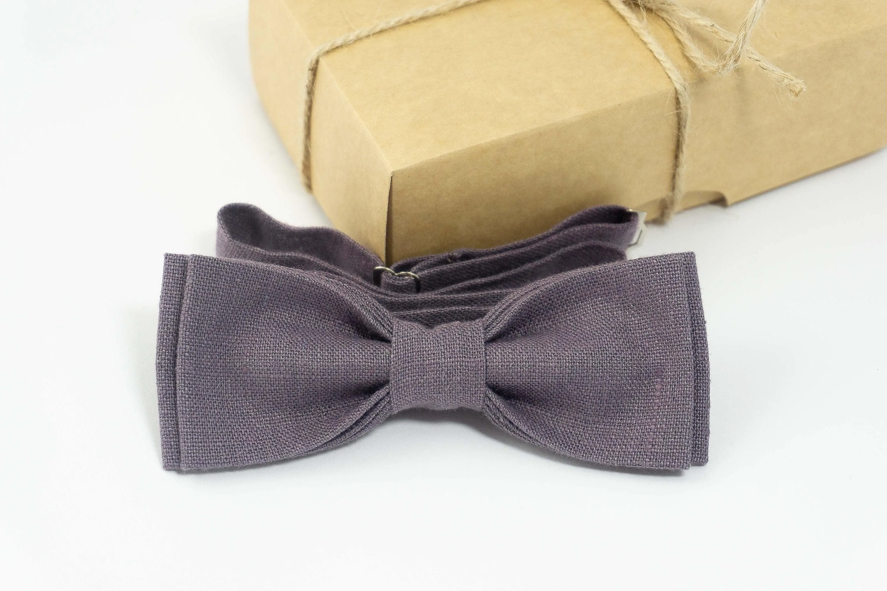 Dusty purple bow tie |  ties for wedding