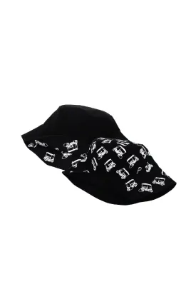 ELEPH HAT TUK TUK - Free size : Black/White