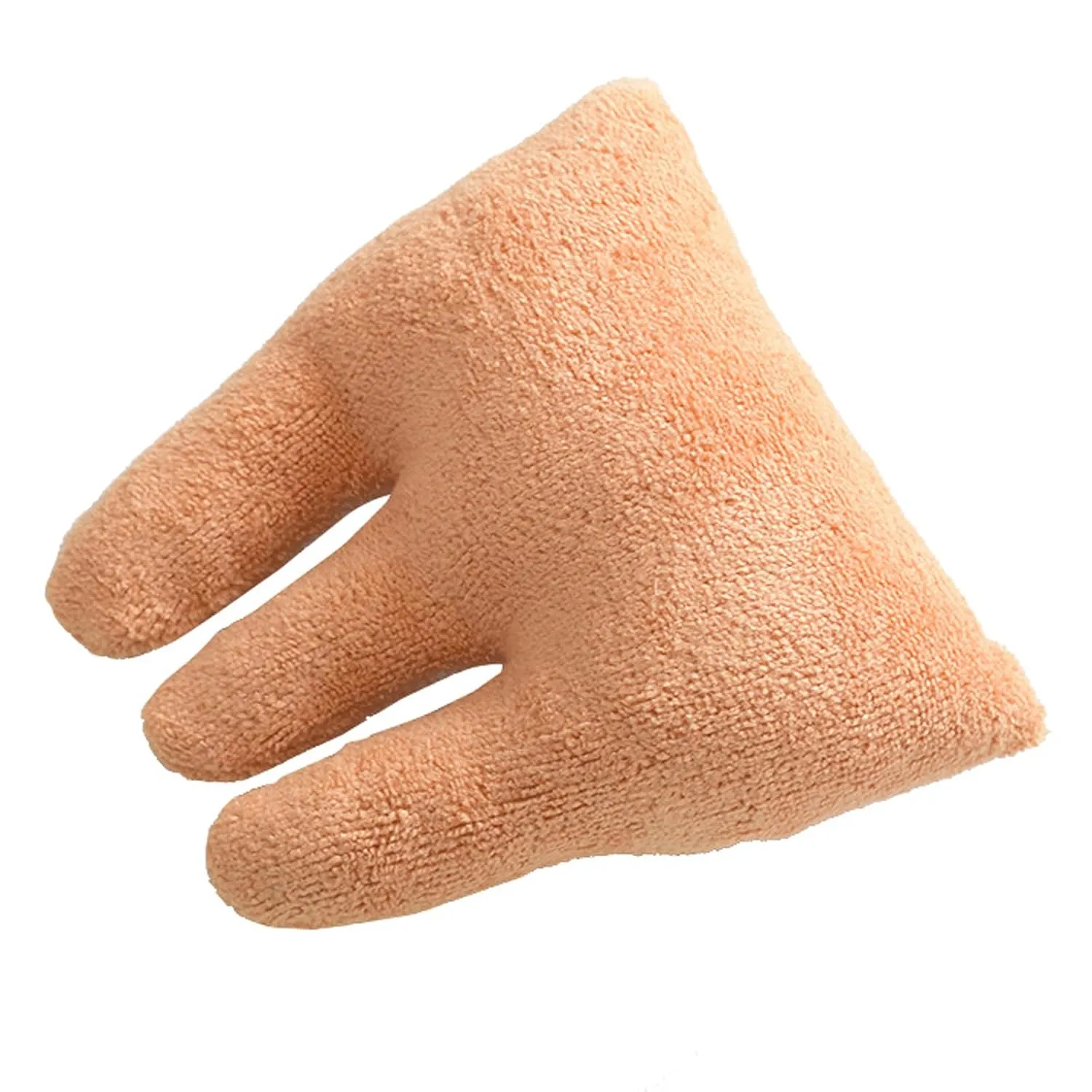 Finger Contracture Grips Cushion, Cone with Finger Separator Hand Grip Patients Palm Grips, Hand Contracture Cushions with Elastic Band, Anti Stick Hand Finger Aid Protector for Bedridden Elderly Care (Orange)