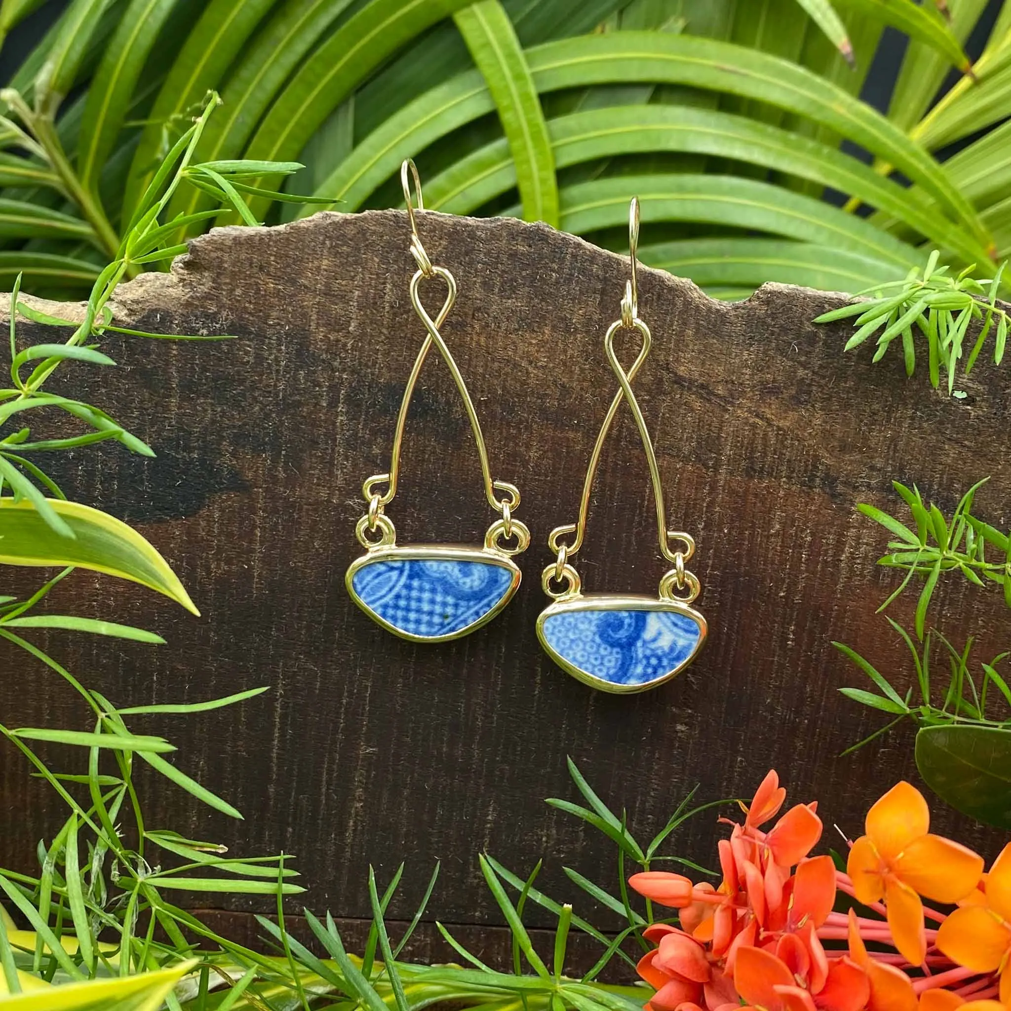 Garden Assortment 14k Gold Earrings