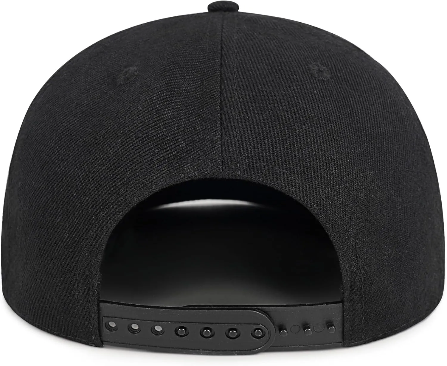 Gothic Skeleton Hand Flat Brim Hat Embroidery Skull Finger Cap Adjustable Snapback