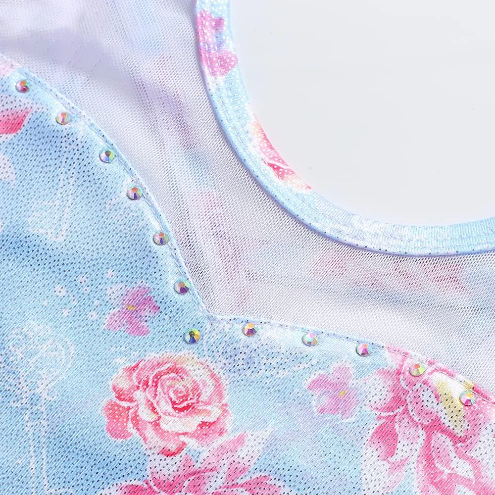 Gymnastics Skirted Leotards Ballet Tutu Dance Dress Mermaid Unicorn Gymnastic Skirt (Baby/Toddler/Big Girls)